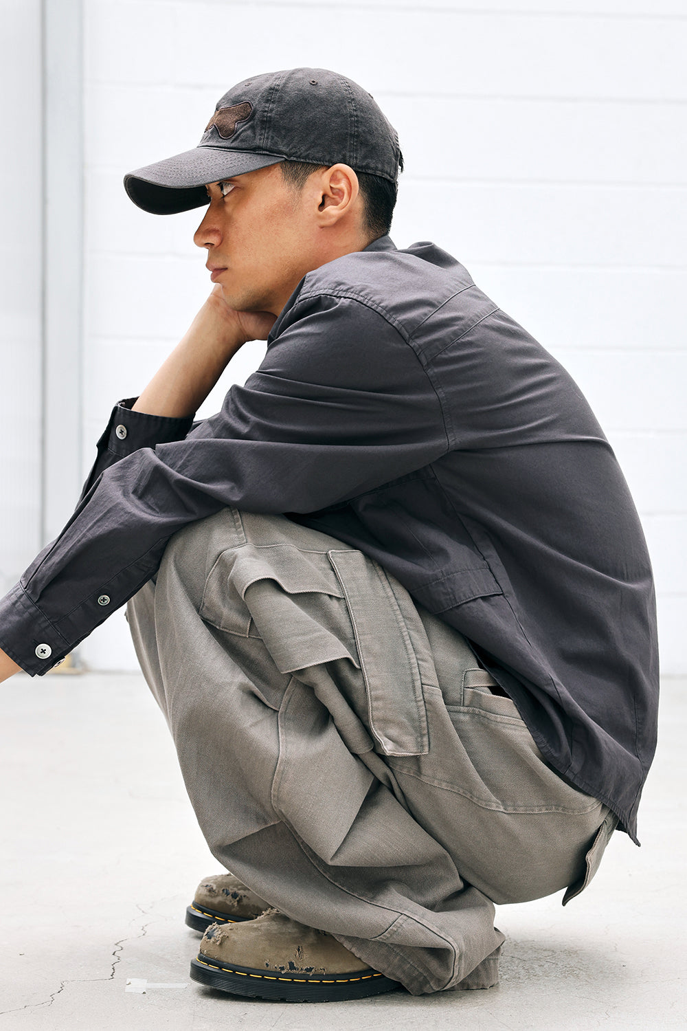 Hatchingroom - Mil Pants (Washed Olive) product image 8 | TRAB K-Fashion Australia
