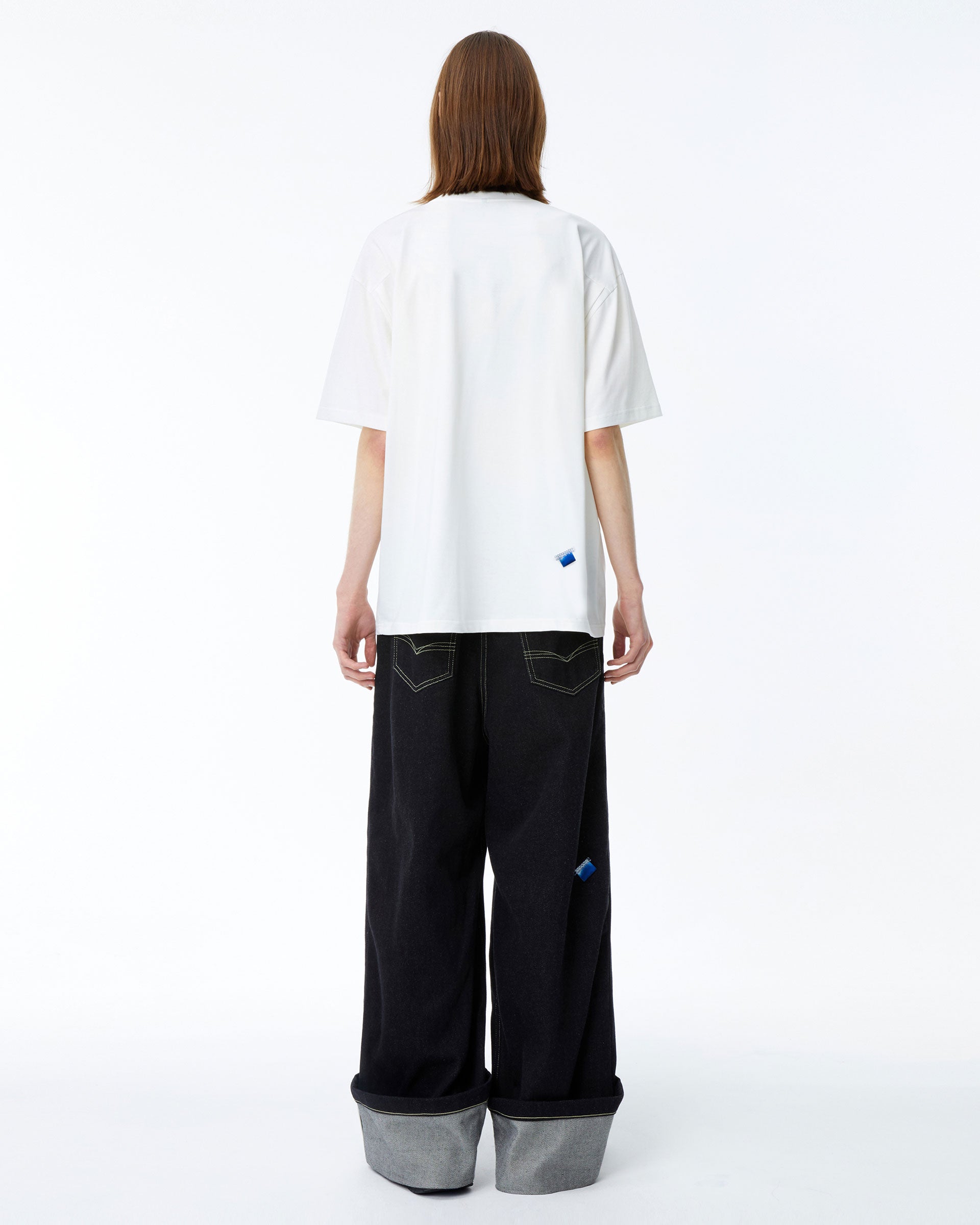 Ader Error - Montage t-shirt 02 (Off white) product image 5 | TRAB K-Fashion Australia