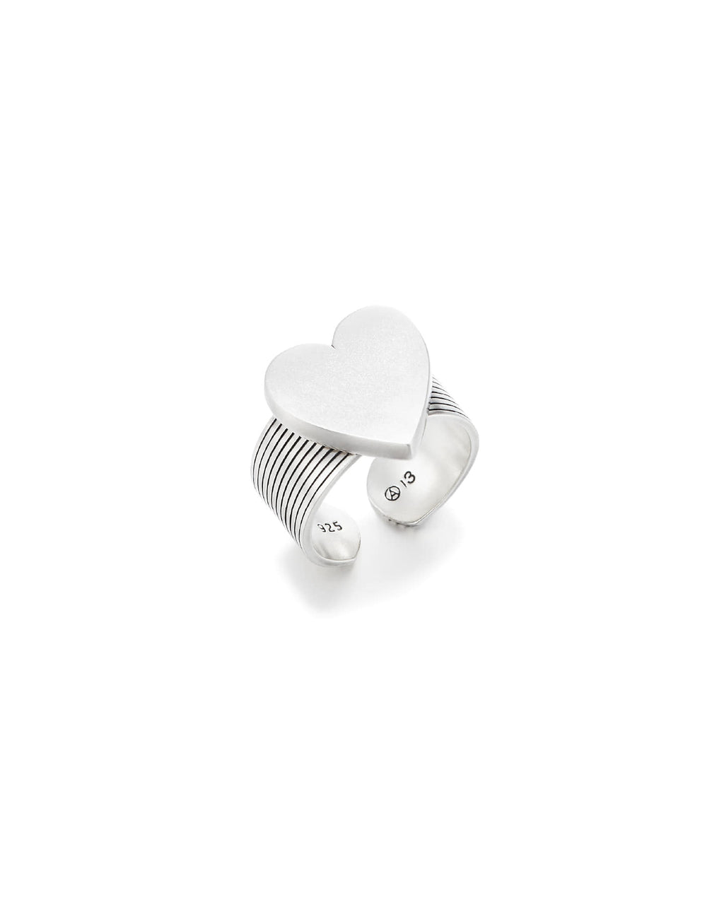 Numbering - Heart Open Ring #8461 product image 4 | TRAB K-Fashion Australia