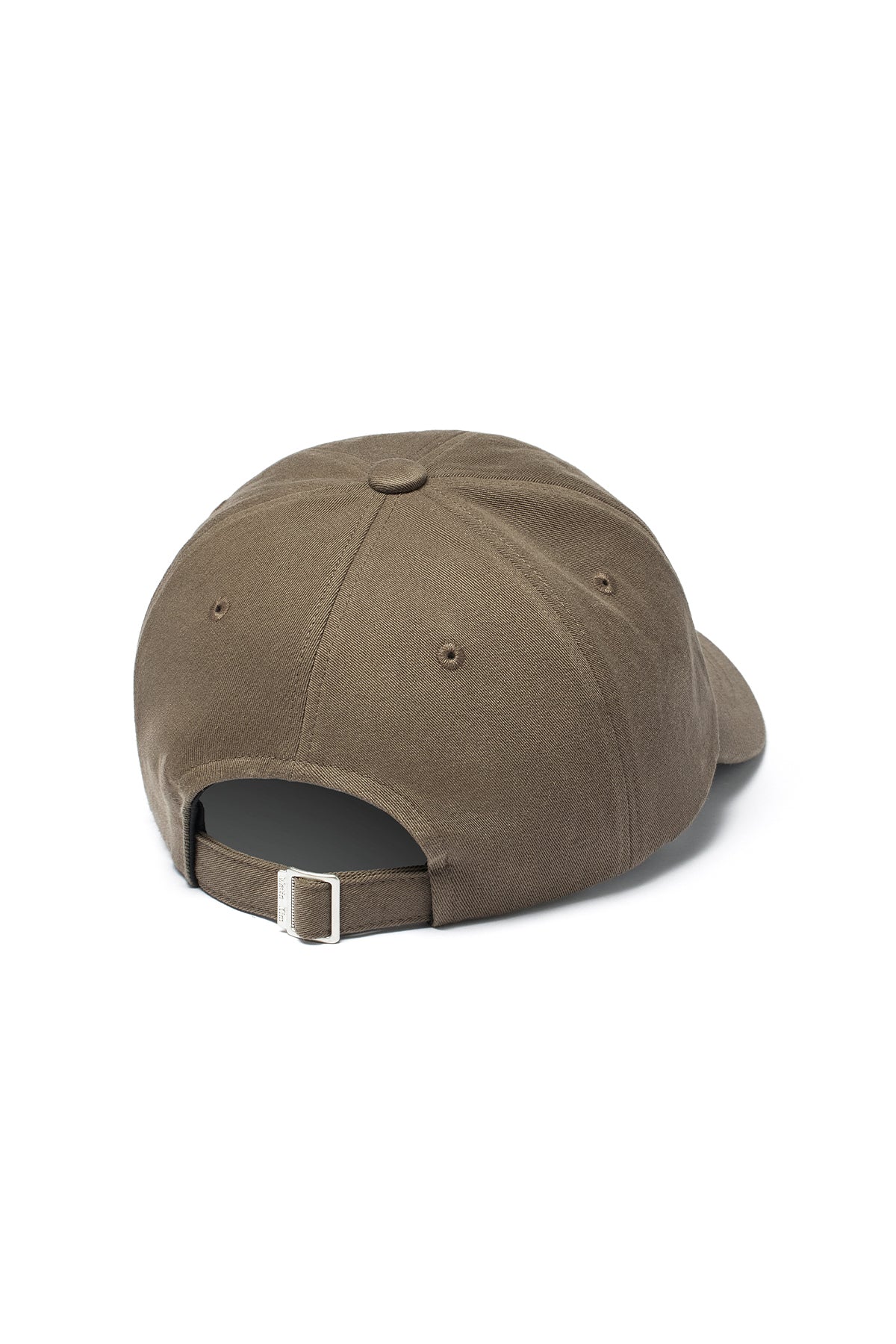 Matin Kim - Lettering Flat Brim Cap (Khaki) product image 3 | TRAB K-Fashion Australia
