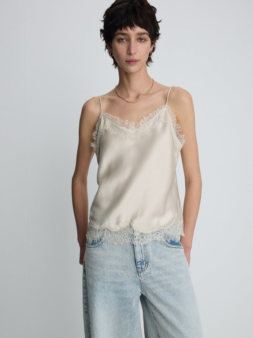 Tonywack - Distressed Wide-Leg Denim Jeans (Washed Light Blue) product image 5 | TRAB K-Fashion Australia