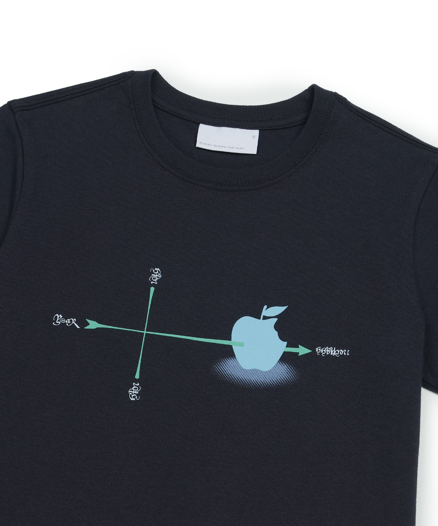 San San Gear - Pierce T-Shirt_0 (Navy) product image 3 | TRAB K-Fashion Australia