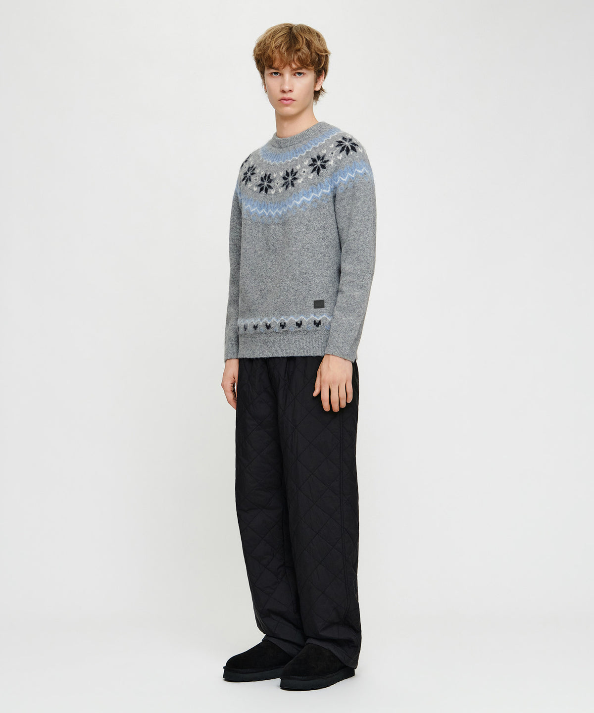 Marithe & Francois Girbaud - Woven Quilted Pants (Black) product image 5 | TRAB K-Fashion Australia