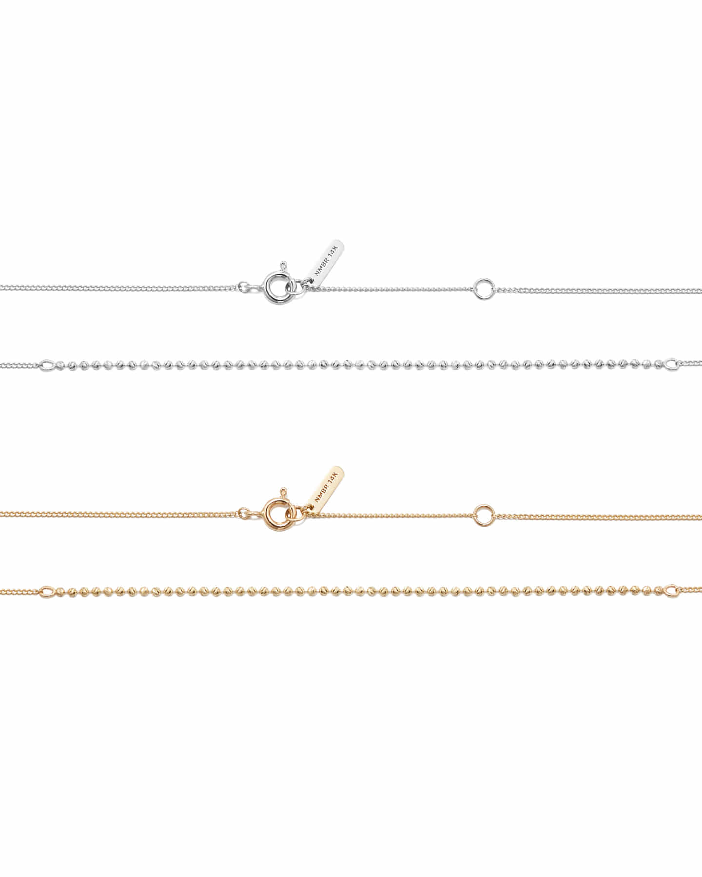 Numbering - Mixed Chain Necklace #2702 product image 5 | TRAB K-Fashion Australia