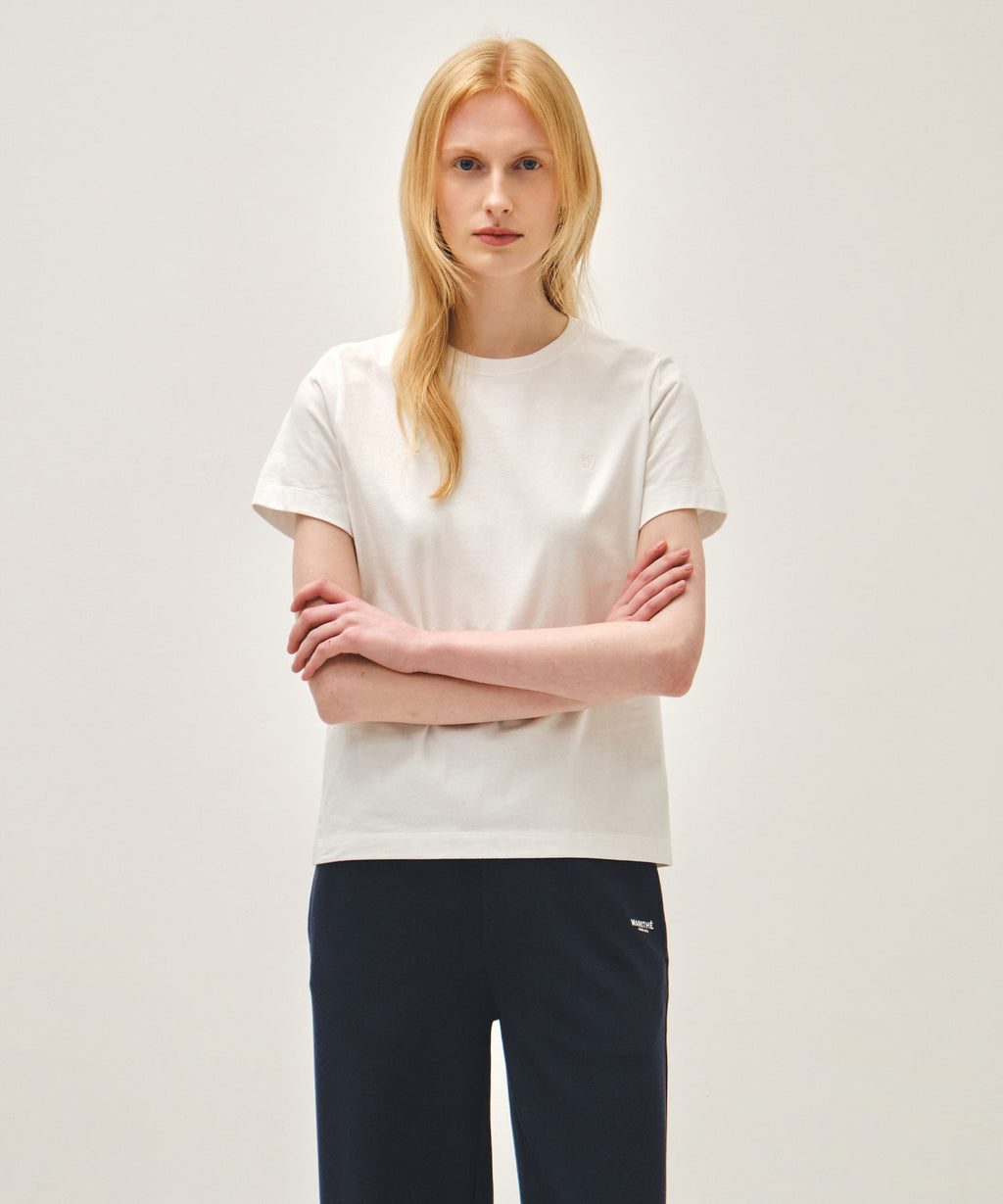 Marithe & Francois Girbaud - 3pack Circle Logo Tee (White) product image 2 | TRAB K-Fashion Australia