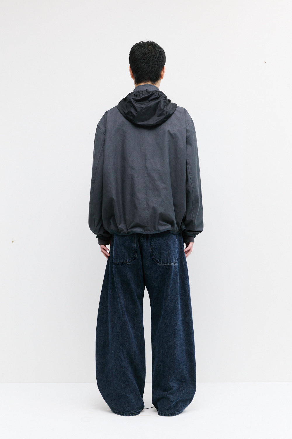 Hatchingroom - Diagonal Zip Jacket (Charcoal) product image 8 | TRAB K-Fashion Australia