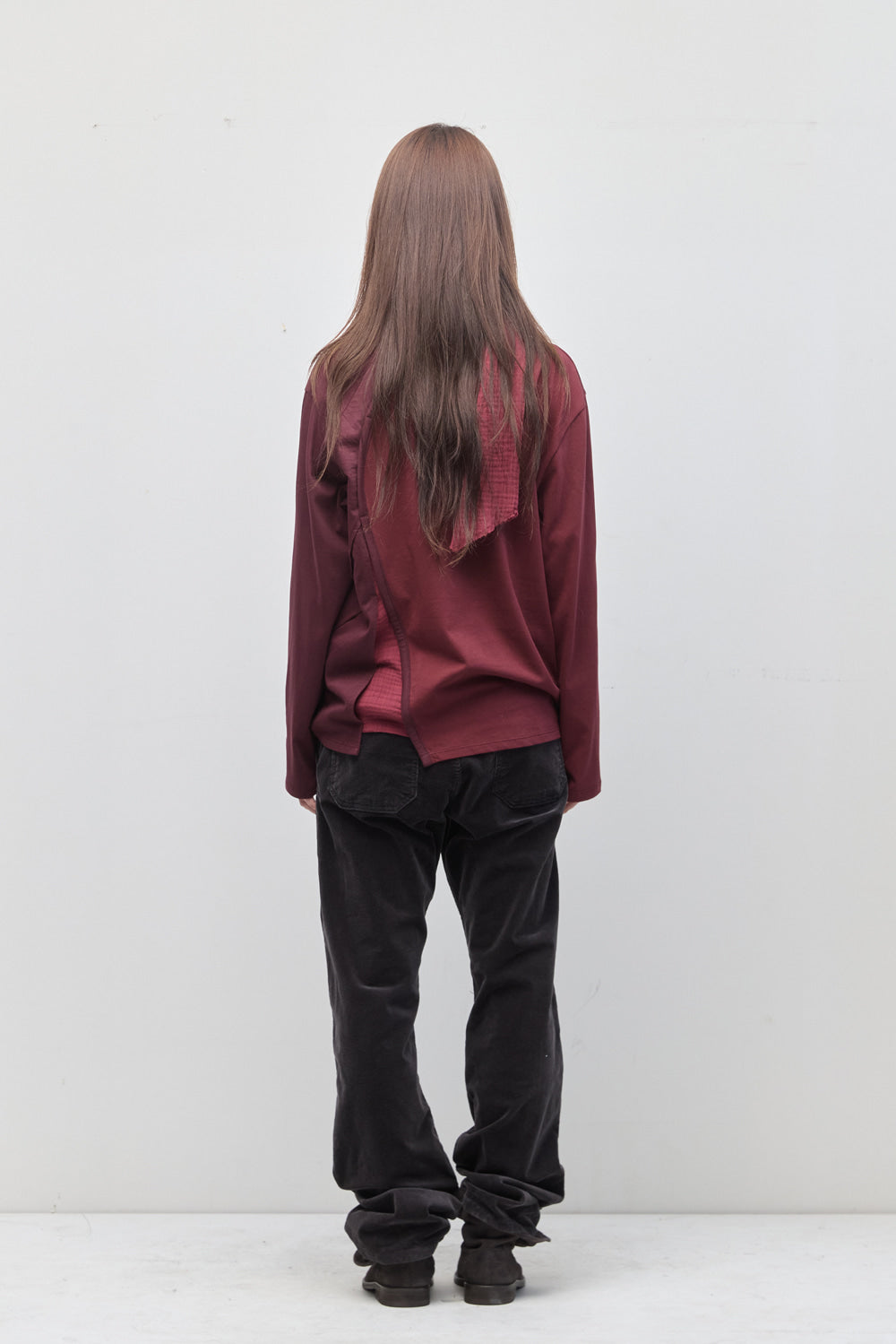 Hatchingroom - Flare Pants Corduroy (Washed Purple Charcoal) product image 19 | TRAB K-Fashion Australia