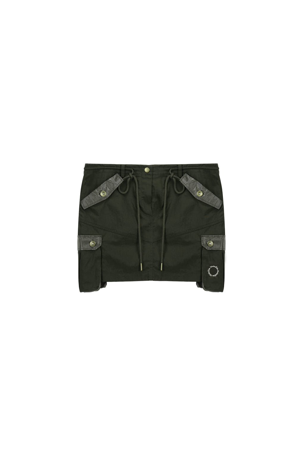 Matin Kim - Cargo Mini Skirt (Khaki) product image 1 | TRAB K-Fashion Australia