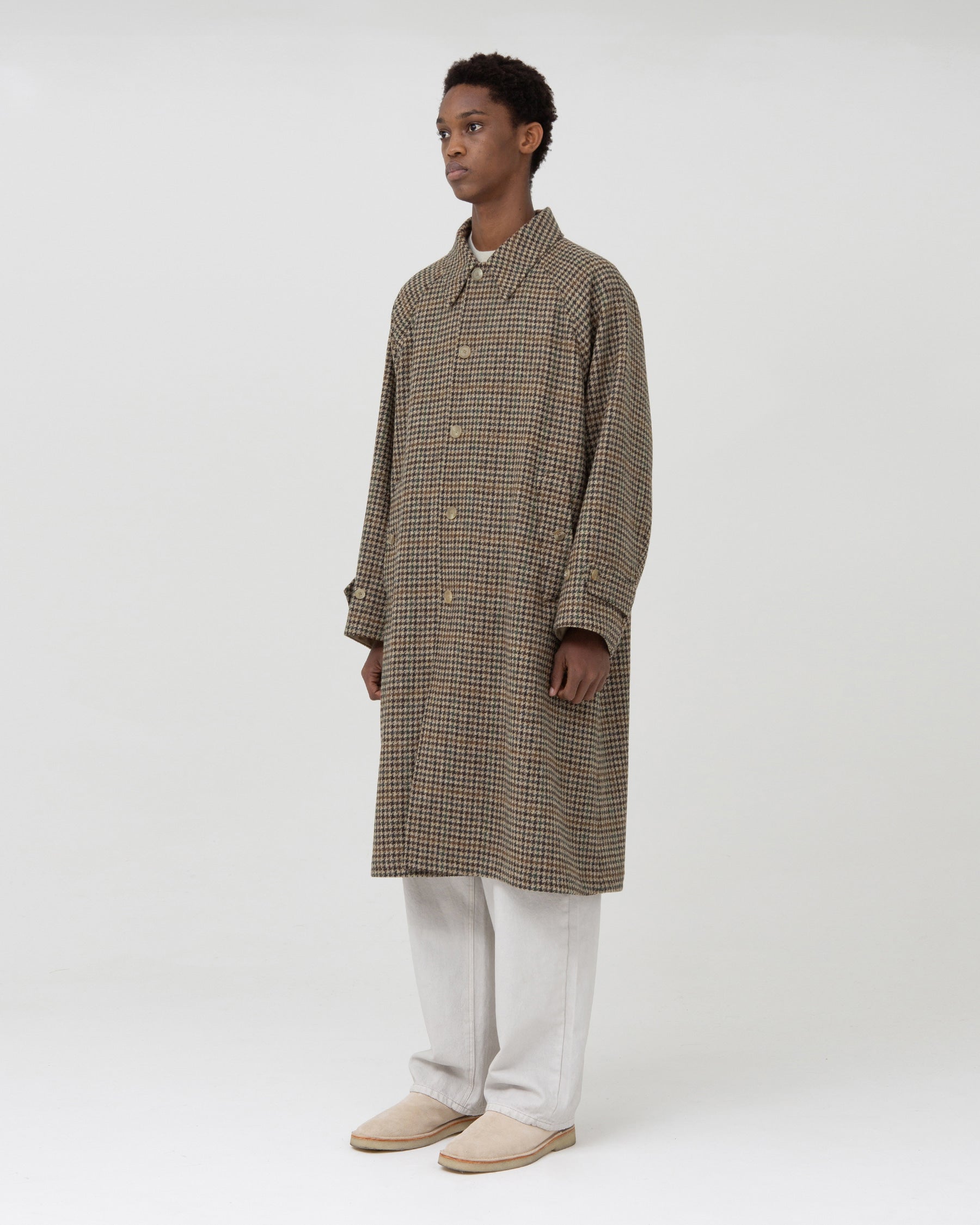 Brownyard - Reversible Balmacaan Coat (Beige) product image 3 | TRAB K-Fashion Australia