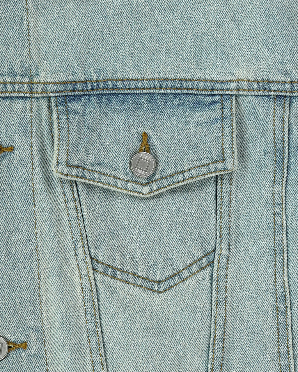 Kimhe Kim - Pearl Tear Denim Jacket (Sky Blue) product image 4 | TRAB K-Fashion Australia