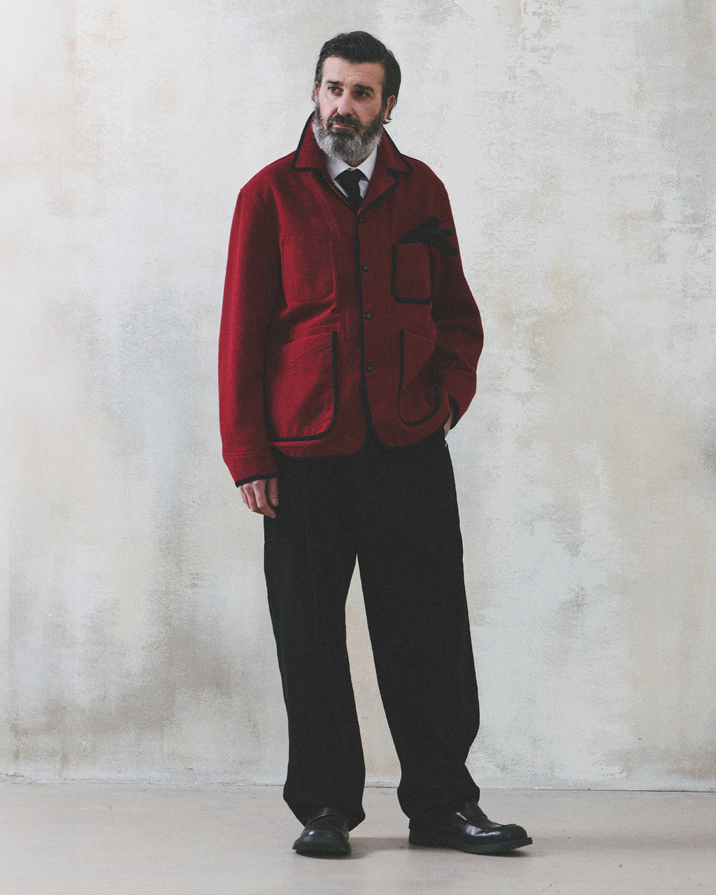 Eastlogue - Railman Work Pants (Black Corduroy) product image 1 | TRAB K-Fashion Australia