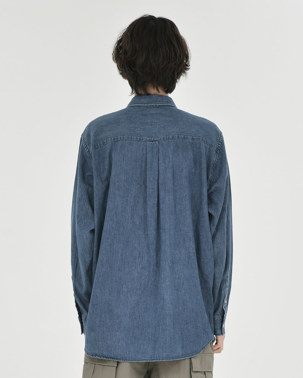 Brownyard - Button Down Denim Shirt (Blue) product image 2 | TRAB K-Fashion Australia