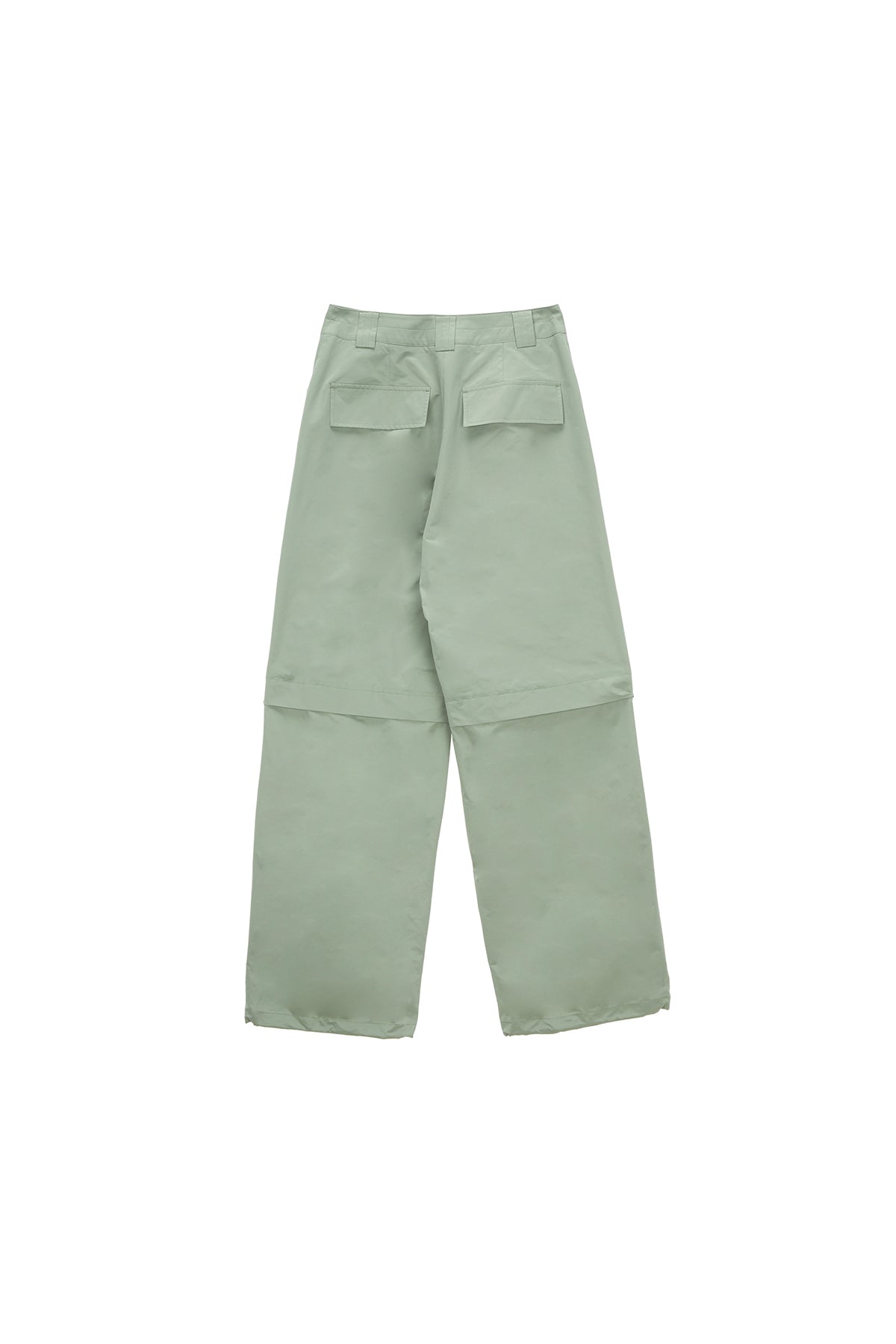 Matin Kim - Knee Zip Out Pocket Pants (Khaki) product image 2 | TRAB K-Fashion Australia