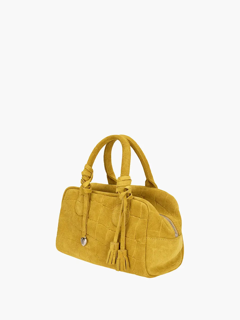 Marge Sherwood - Soft Bowling (Mustard Croc-Effect Suede) product image 5 | TRAB K-Fashion Australia