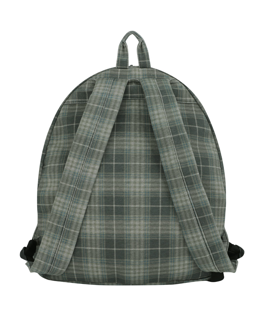 Coyseio - Chunky Sweat Check Backpack (Khaki) product image 14 | TRAB K-Fashion Australia