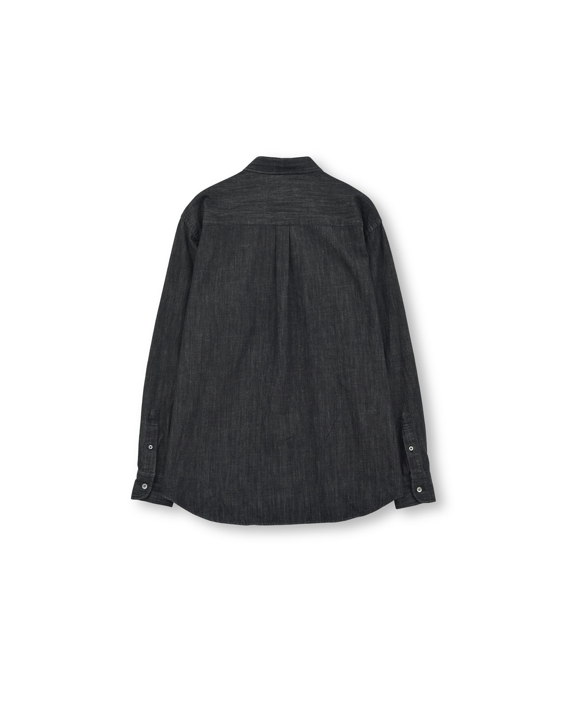 Brownyard - Button Down Denim Shirt (Black) product image 4 | TRAB K-Fashion Australia