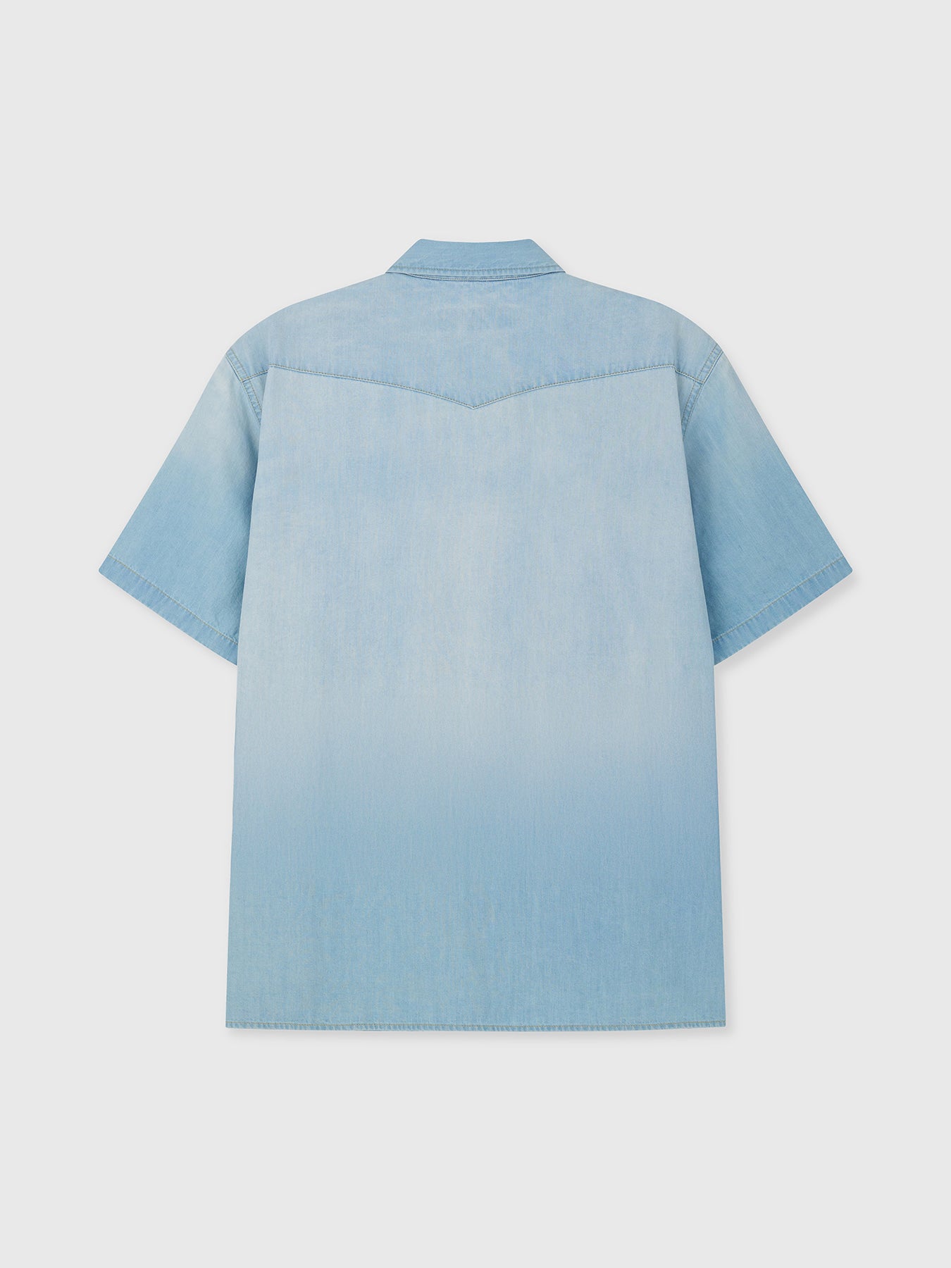 Tonywack - Vintage Denim Western Shirt (Light Washed Blue) product image 11 | TRAB K-Fashion Australia