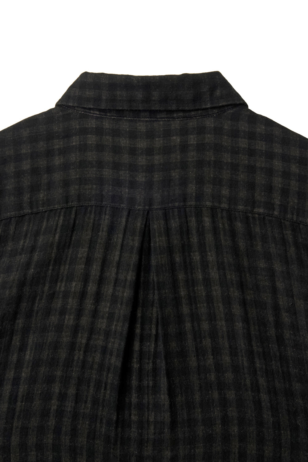 Hatchingroom - Shadow Check Shirt Gingham Check (Grey Beige) product image 6 | TRAB K-Fashion Australia