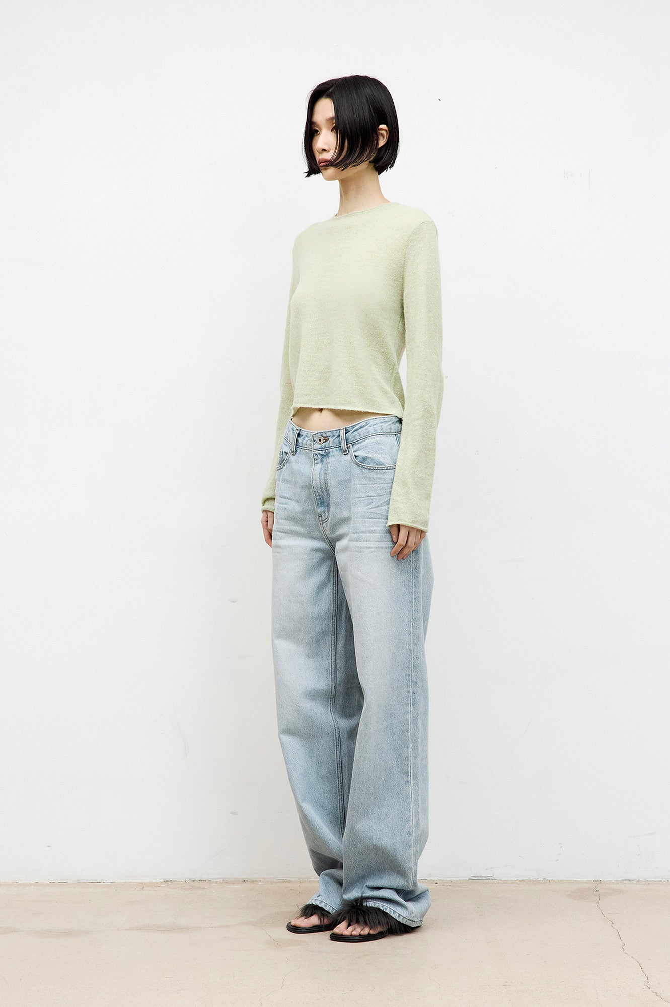 Coor - Double Strap Knit (Pale Green) product image 3 | TRAB K-Fashion Australia