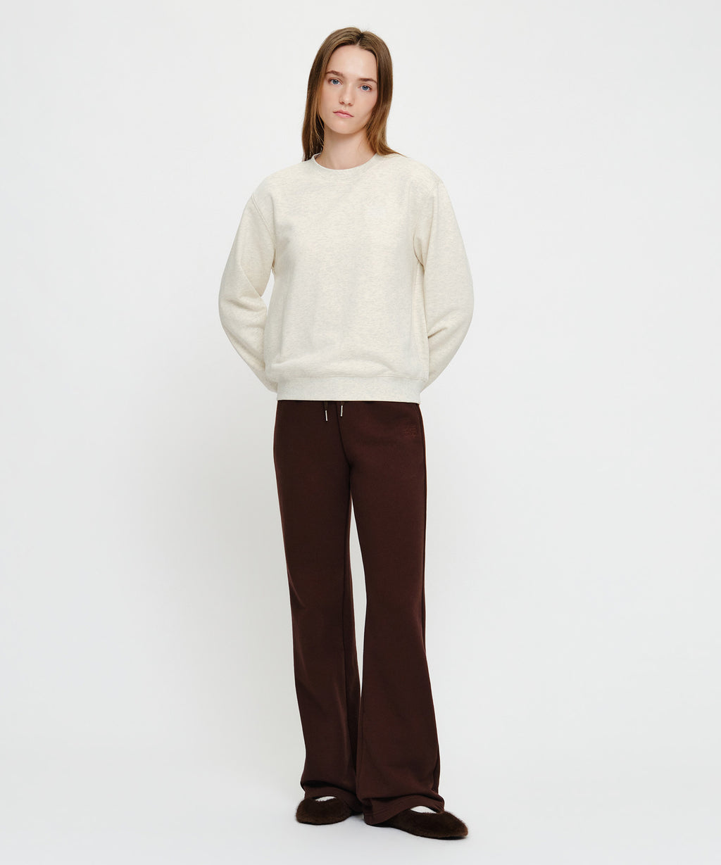 Marithe & Francois Girbaud - Small Classic Logo Sweatshirt (Oatmeal) product image 4 | TRAB K-Fashion Australia