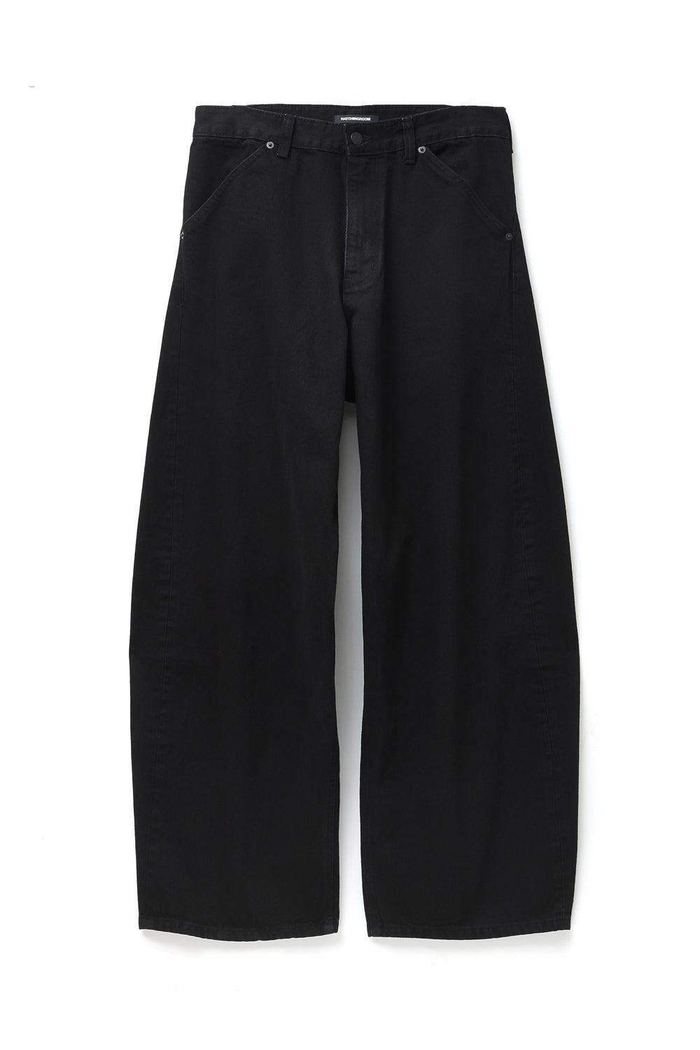 Hatchingroom - Wide Curve Jeans Jet (Black) product image 1 | TRAB K-Fashion Australia