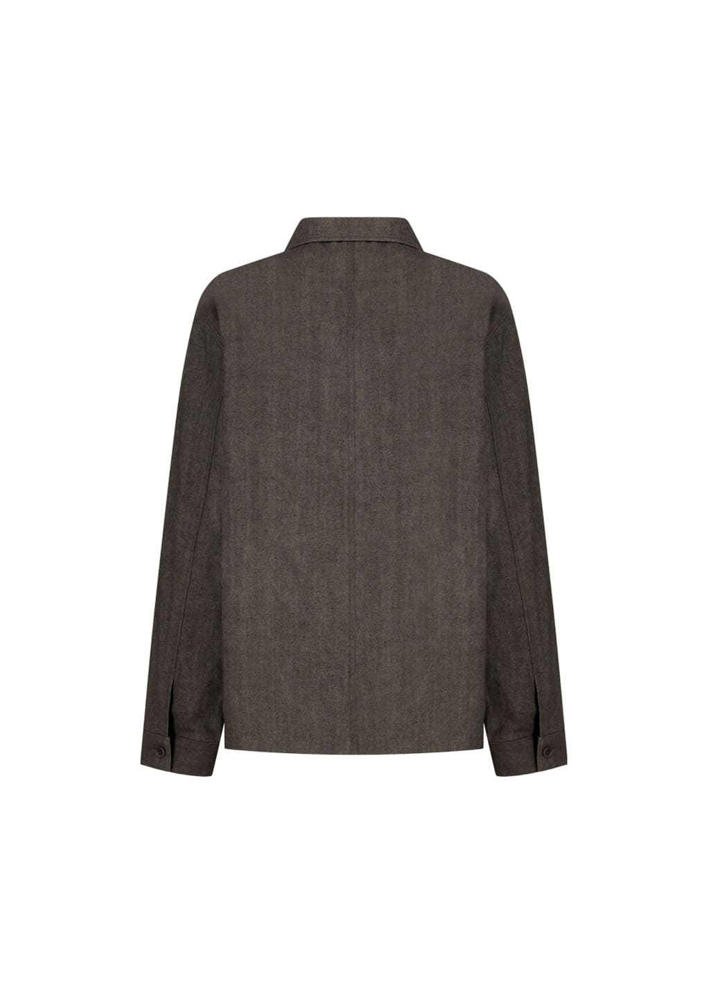 Amomento - Linen Pocket Jacket (Brown) product image 7 | TRAB K-Fashion Australia
