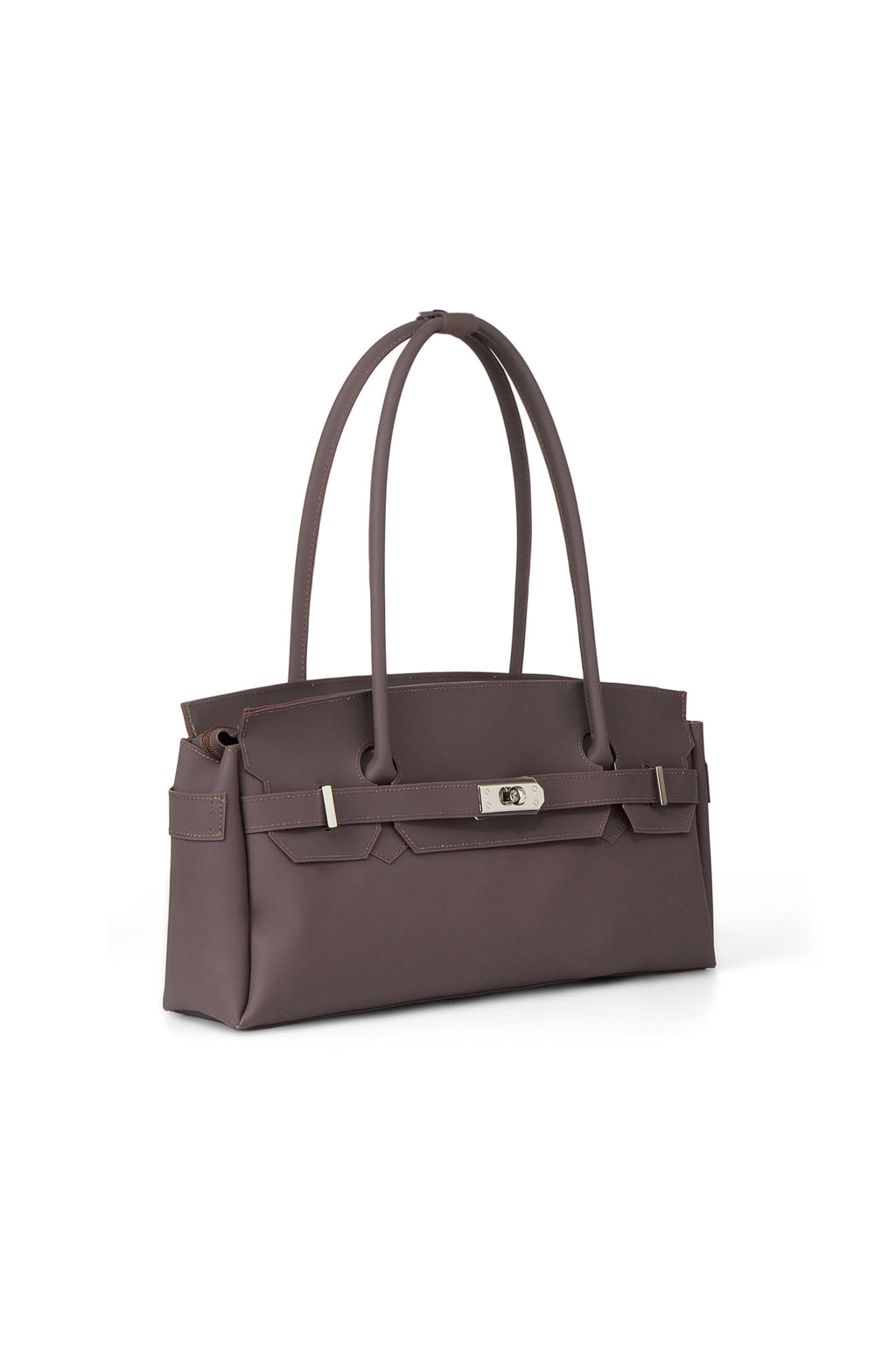 Deinet - [free Card Wallet] Jelly Two-Way Bag (Brown) product image 2 | TRAB K-Fashion Australia