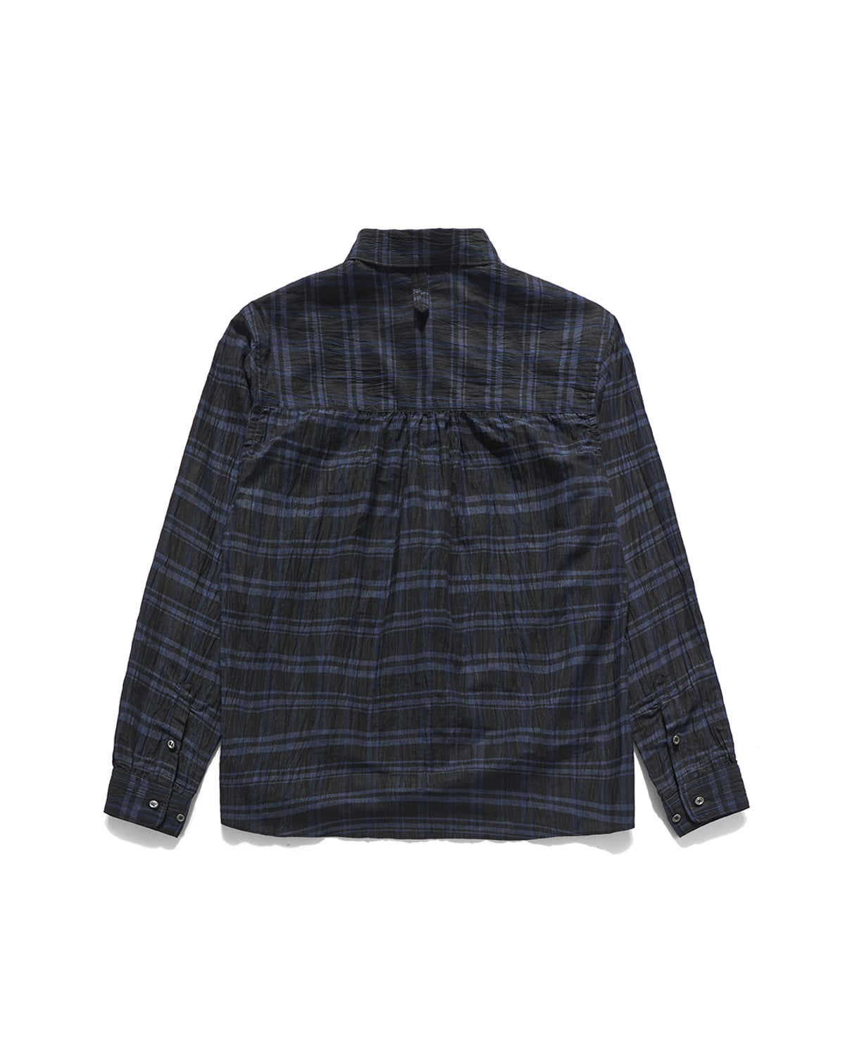 Eastlogue - Holiday Shirts (Black & Blue Check) product image 5 | TRAB K-Fashion Australia