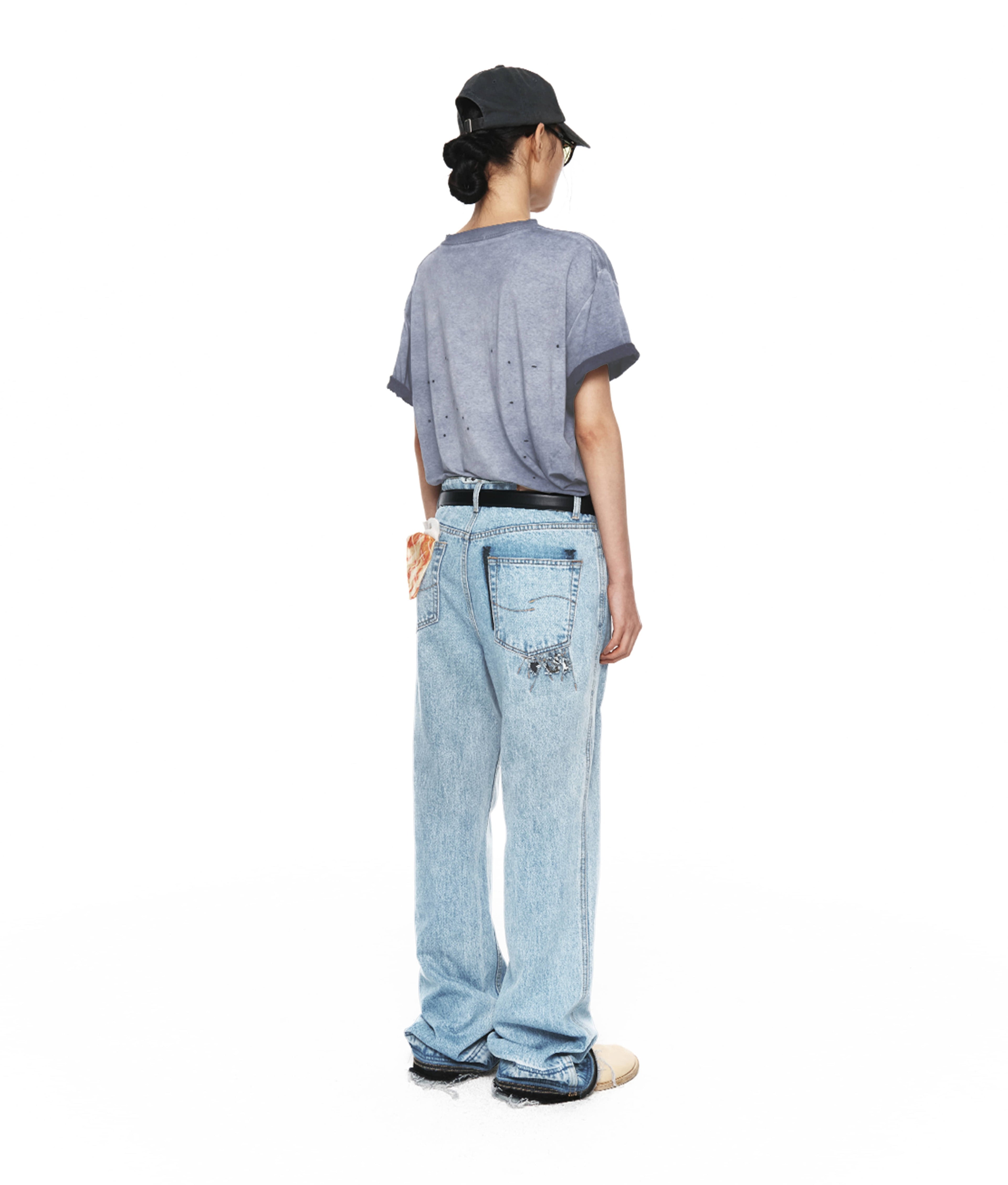 XLIM - Ep.8 03 T-Shirt (Washed Blue) product image 8 | TRAB K-Fashion Australia