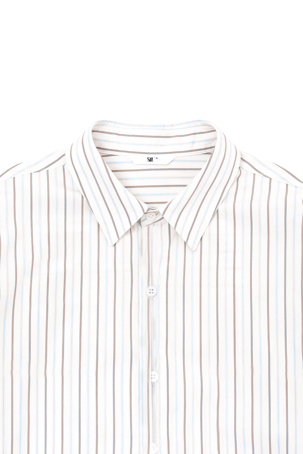 STU - Extra Button Shirt (White) product image 16 | TRAB K-Fashion Australia