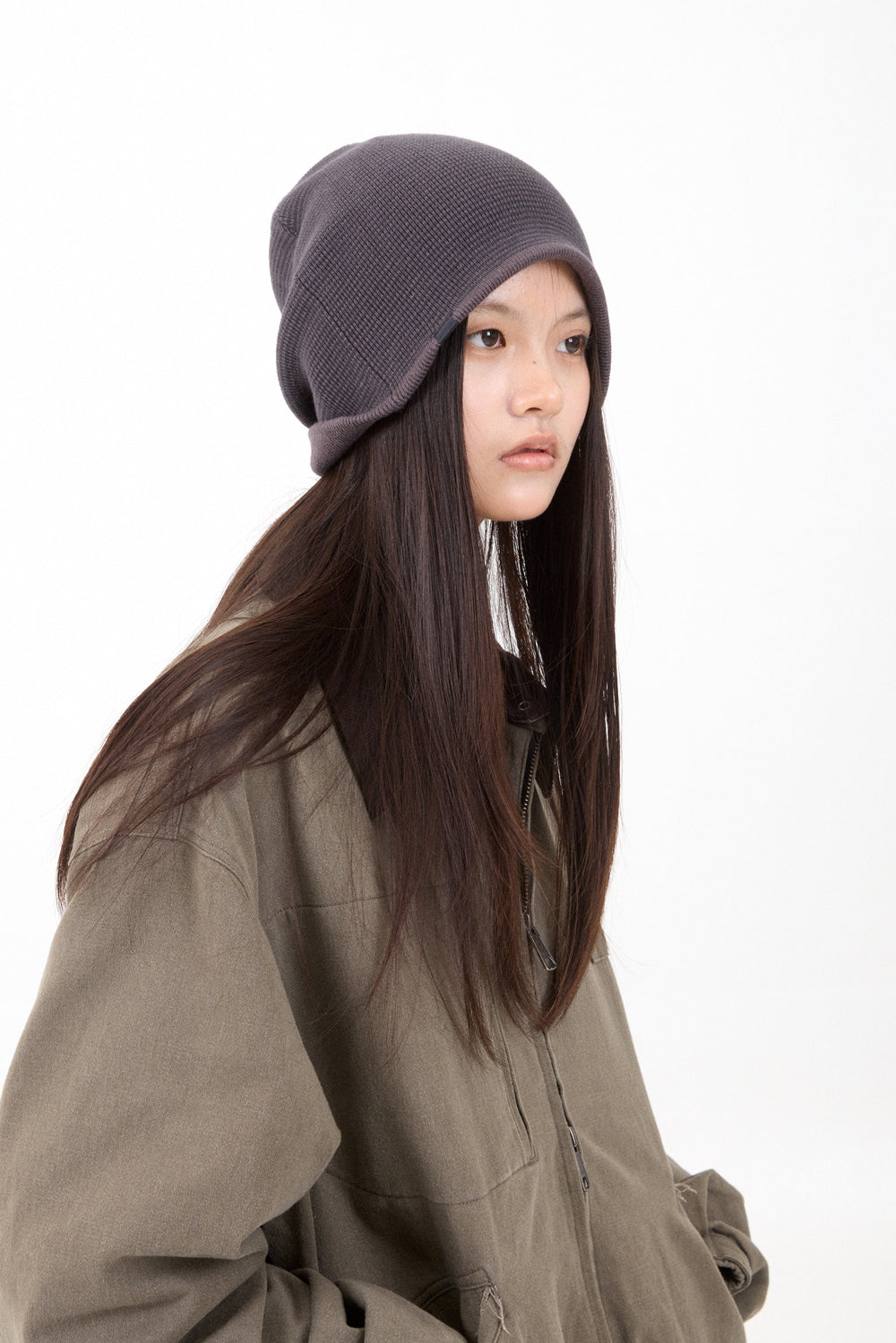 Hatchingroom - Double Face Beanie (Charcoal) product image 12 | TRAB K-Fashion Australia