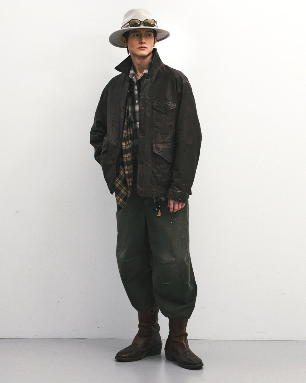 Eastlogue - Trailfinder Leather Jacket (D.brown) product image 4 | TRAB K-Fashion Australia