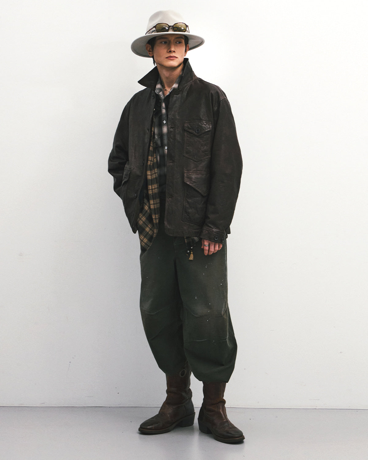Eastlogue - Trailfinder Leather Jacket (D.brown) product image 4 | TRAB K-Fashion Australia