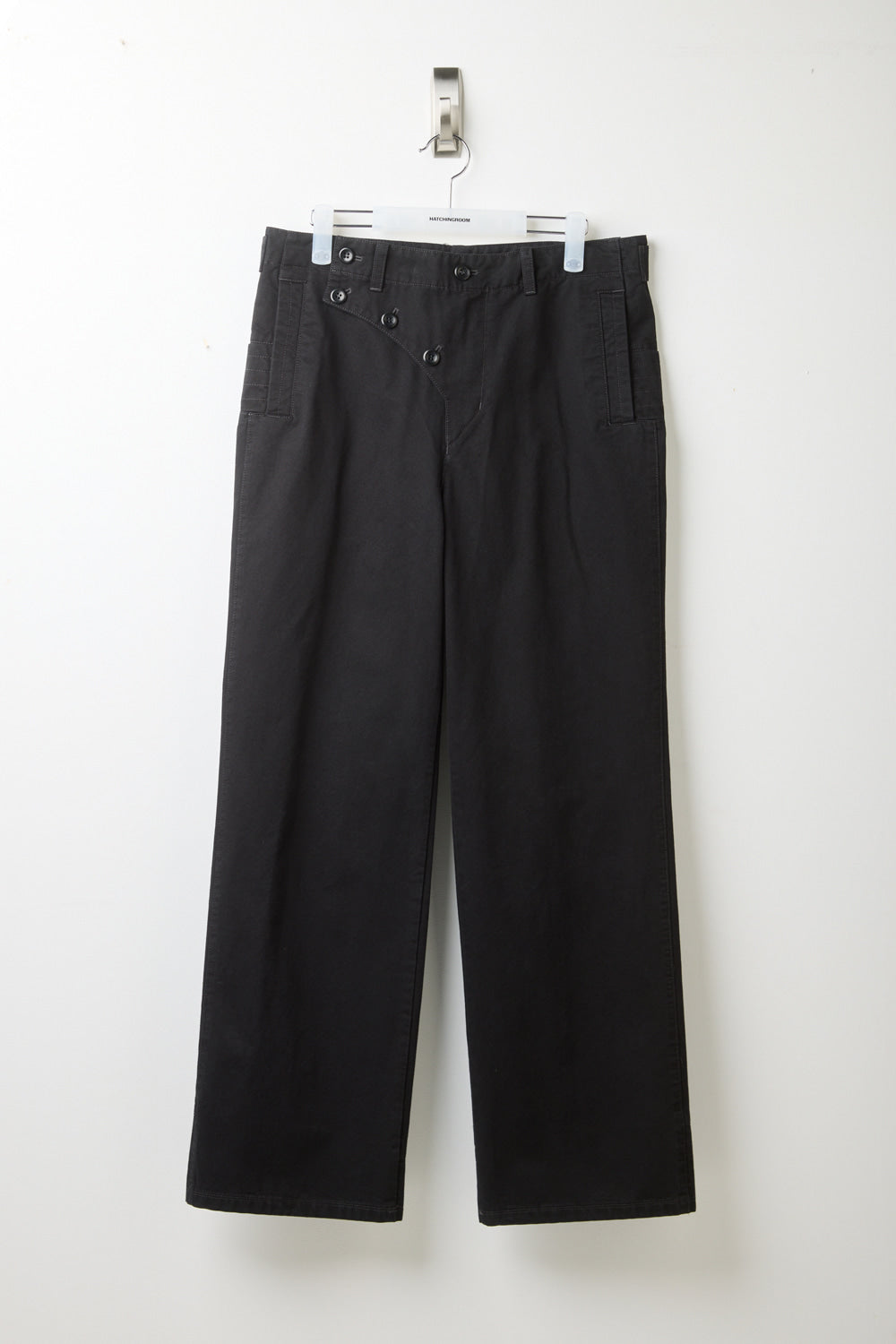 Hatchingroom - Flap Trousers (Black) product image 1 | TRAB K-Fashion Australia