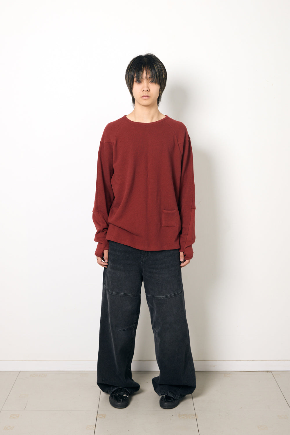 Hatchingroom - Incision Tee Dark (Red) product image 7 | TRAB K-Fashion Australia