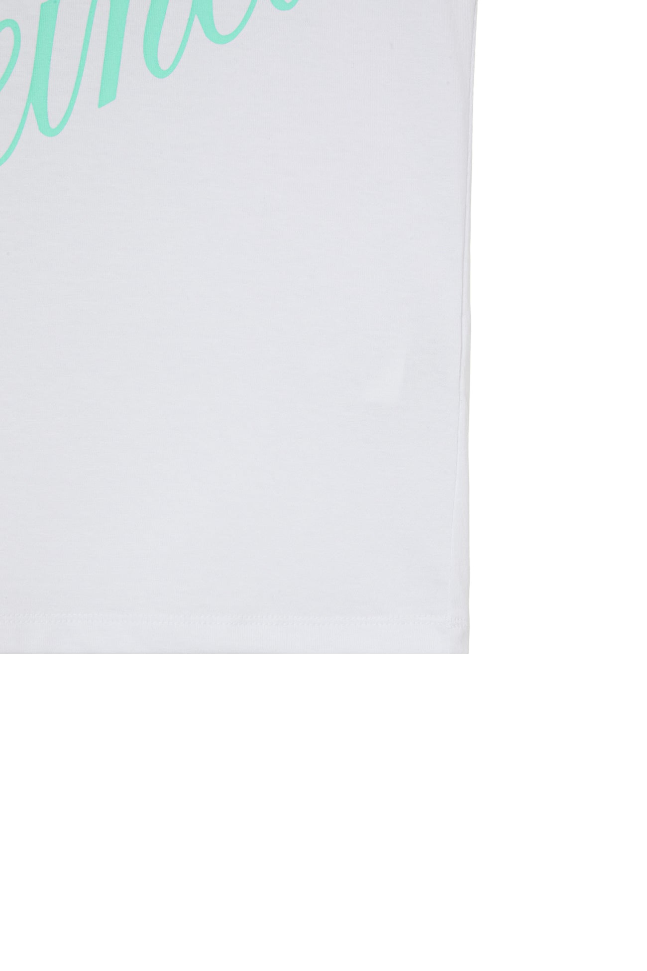 Deinet - Rose Typo Graphic T-Shirt (White) product image 5 | TRAB K-Fashion Australia