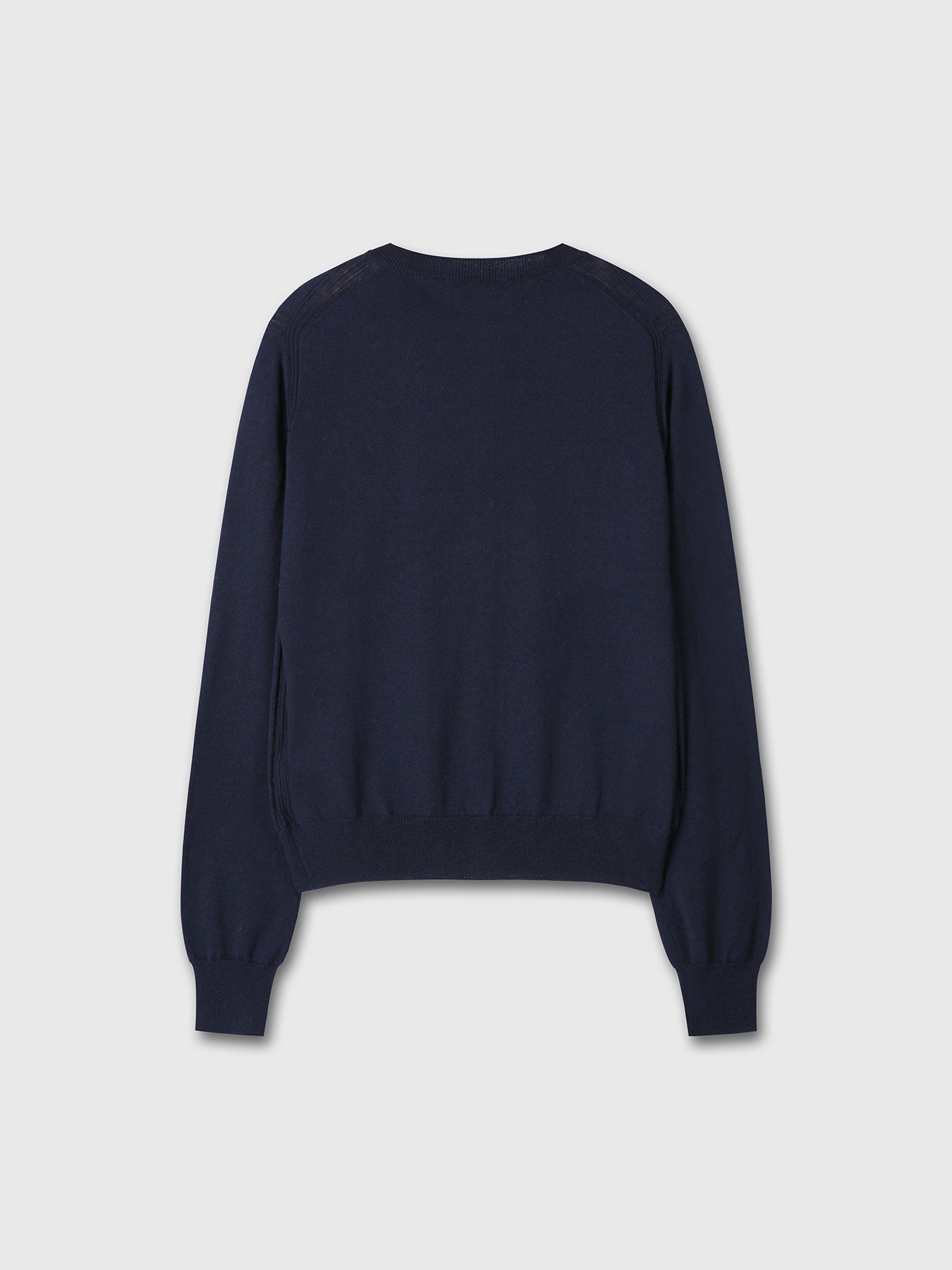 Tonywack - Super Fine Merino Wool Cardigan (Navy) product image 9 | TRAB K-Fashion Australia