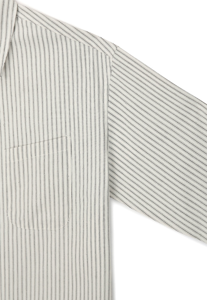 Art if acts - Stripe Shirt (Ivory) product image 10 | TRAB K-Fashion Australia