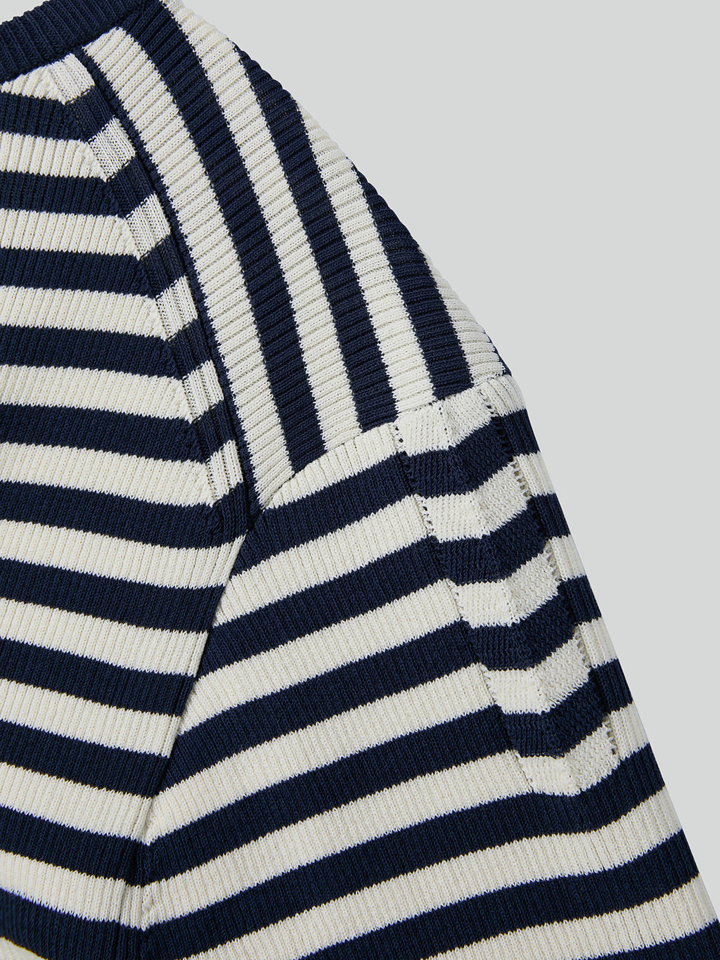 Recto - Marina Summer Knit Top (Navy) product image 7 | TRAB K-Fashion Australia