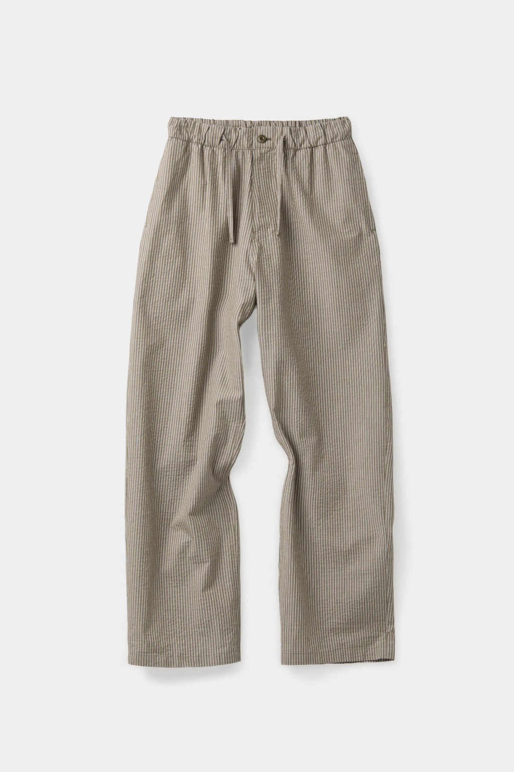 Coor - Stripe Cotton Lounge Pants (Khaki) product image 1 | TRAB K-Fashion Australia