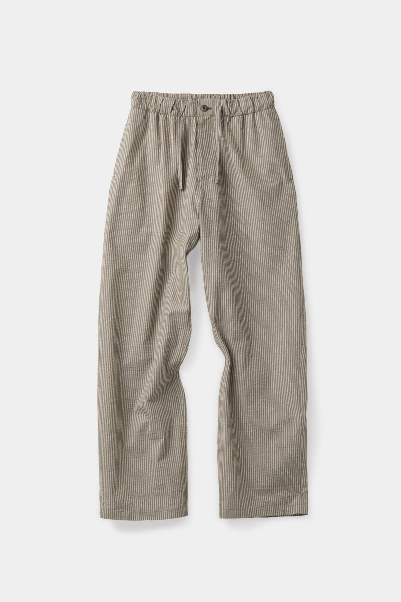 Coor - Stripe Cotton Lounge Pants (Khaki) product image 1 | TRAB K-Fashion Australia