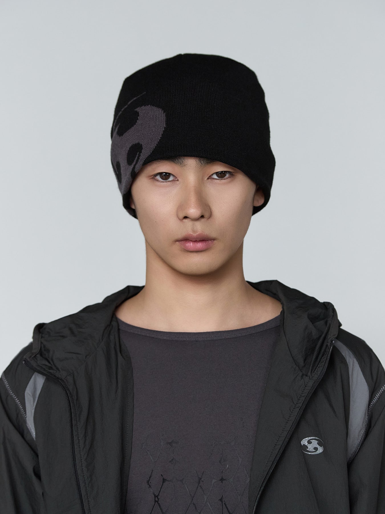 San San Gear - Logo Beanie (Black) product image 2 | TRAB K-Fashion Australia