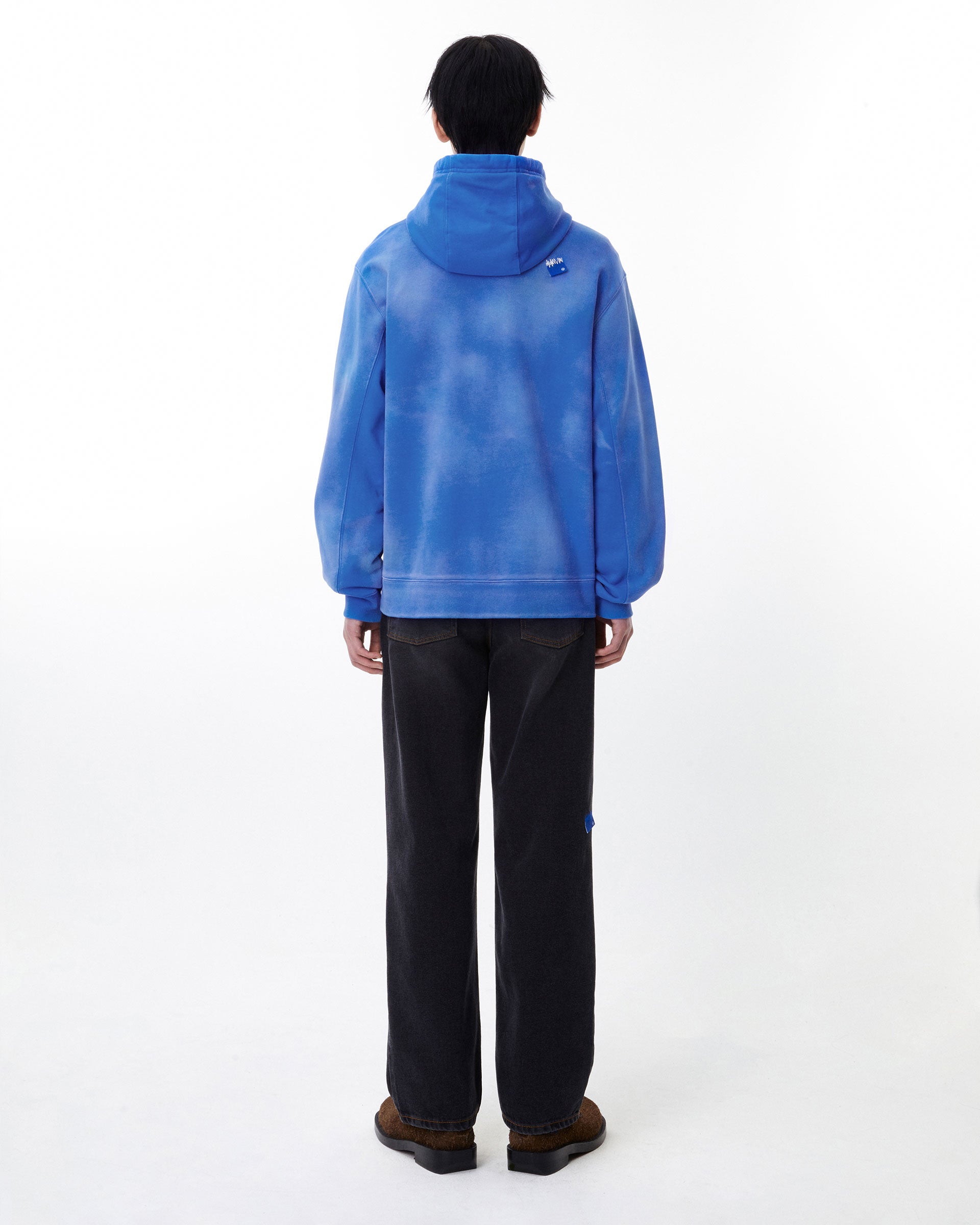 Ader Error - Sig; BL Tag hoodie 01 (Z-Blue) product image 4 | TRAB K-Fashion Australia