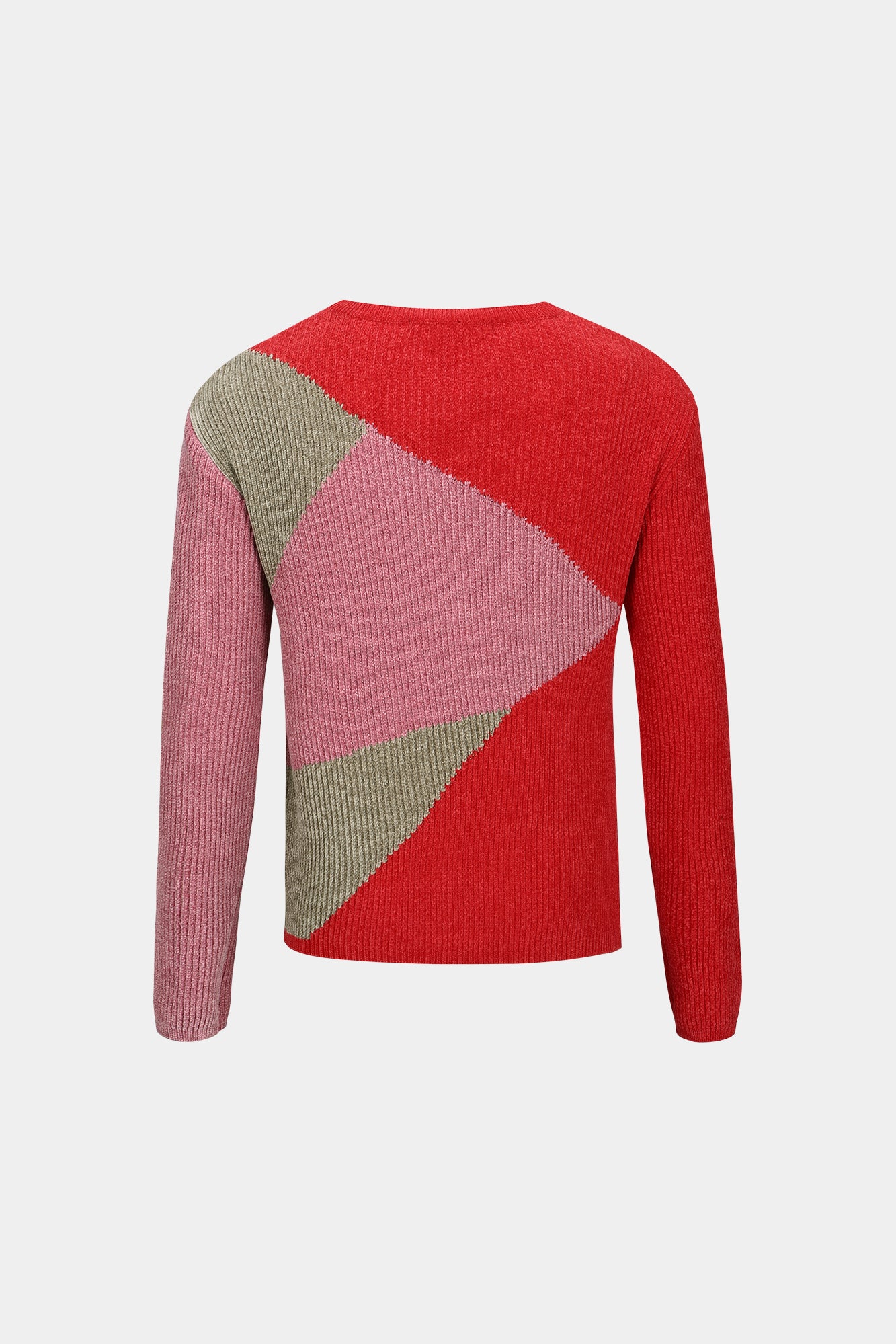 Andersson Bell - Fite Crew-Neck Sweater (Red/Pink) product image 8 | TRAB K-Fashion Australia