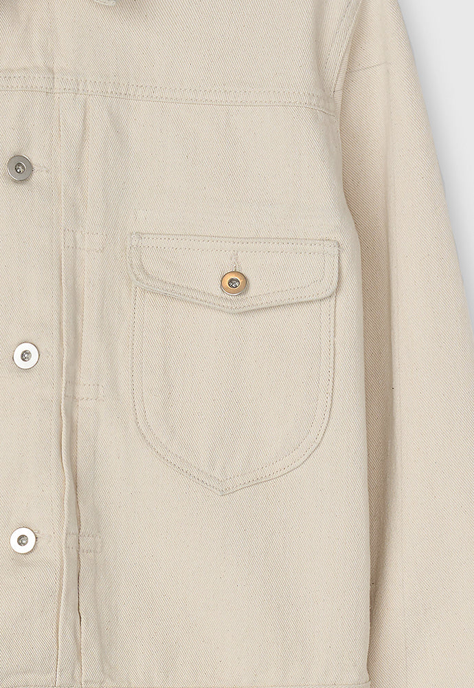 Tonywack - Denim Trucker Jacket 01 (Ecru) product image 11 | TRAB K-Fashion Australia