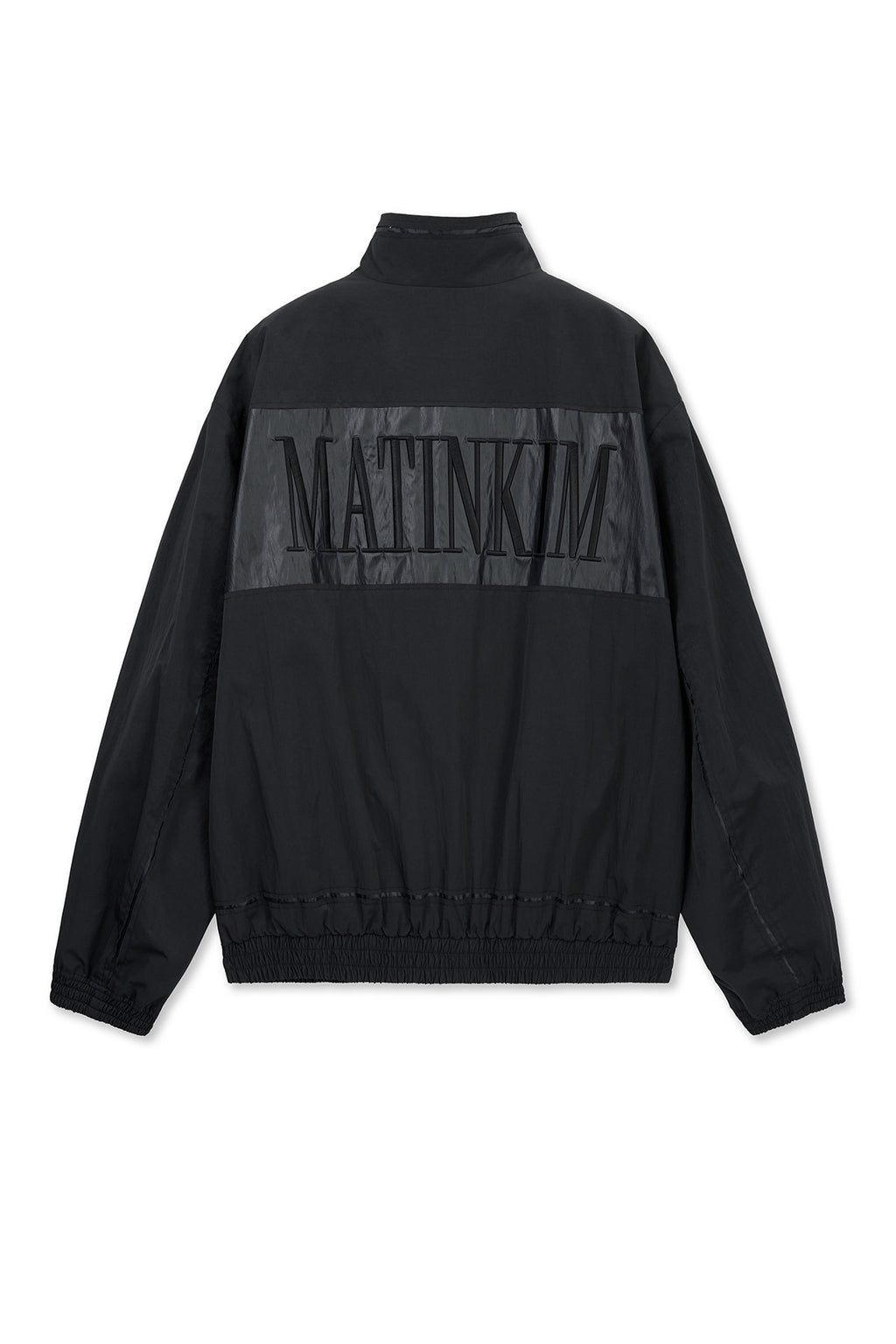 Matin Kim - Embroidery Back Logo Jumper (Black) product image 2 | TRAB K-Fashion Australia
