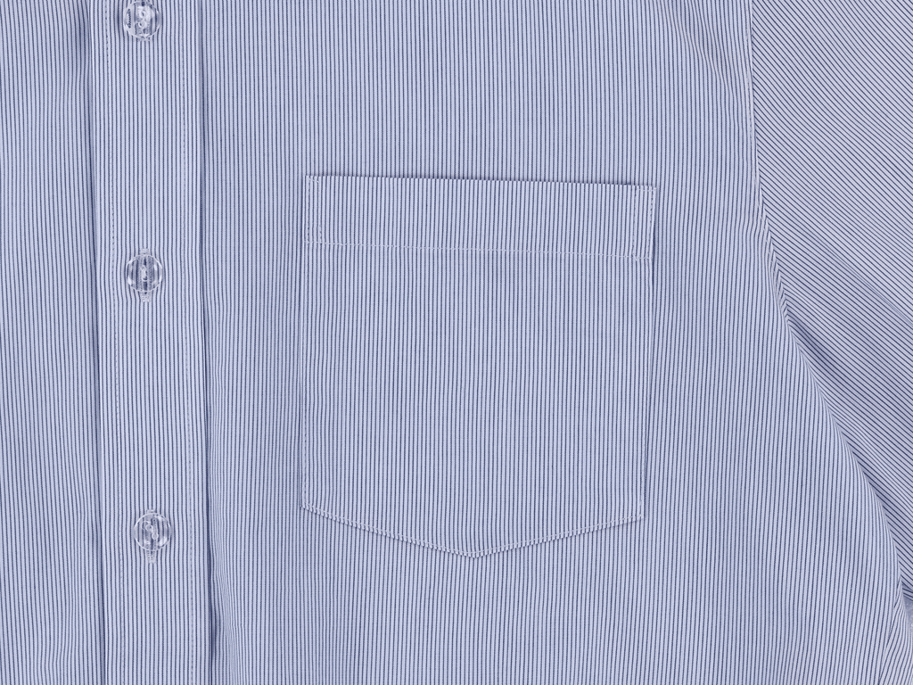 San San Gear - Stripe Hood Shirts (Blue) product image 9 | TRAB K-Fashion Australia