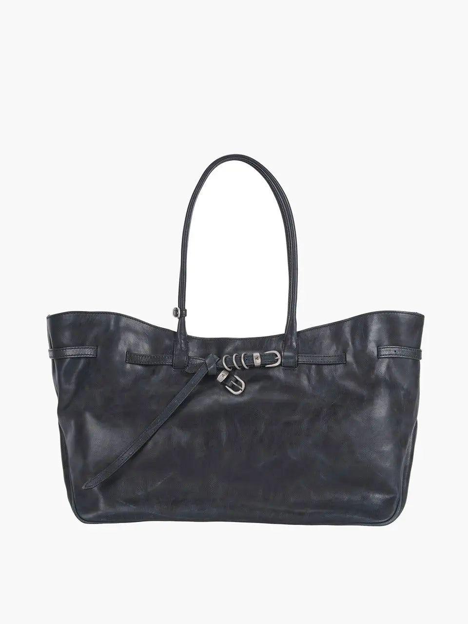 Marge Sherwood - Grandma Used Bag Large (Navy Pull-Up) product image 4 | TRAB K-Fashion Australia