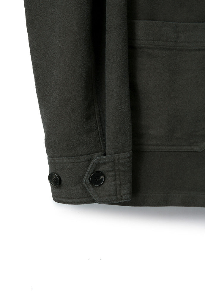 Art if acts - Washed Moleskin French Work Jacket (Stone) product image 15 | TRAB K-Fashion Australia