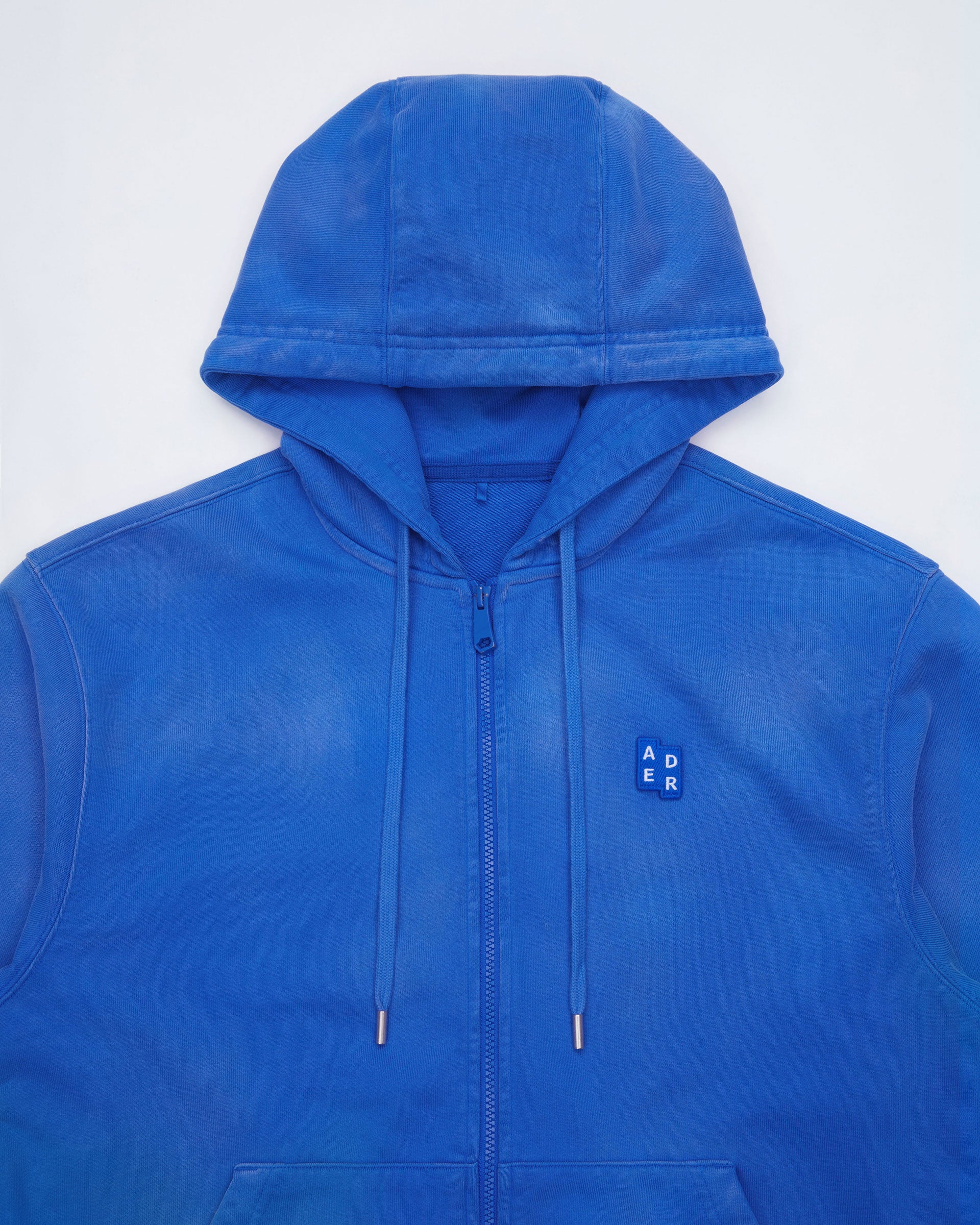Ader Error - Sig; BL Tag hoodie zip-up 01 (Z-Blue) product image 5 | TRAB K-Fashion Australia